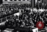 Image of  Dr.Hjalmar Schacht, Nazi Minister of Economics, gives speech Berlin Germany, 1934, second 58 stock footage video 65675039016
