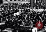 Image of  Dr.Hjalmar Schacht, Nazi Minister of Economics, gives speech Berlin Germany, 1934, second 59 stock footage video 65675039016