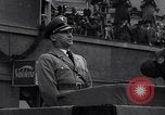 Image of Nazi Sturmabteilung leader addresses gathering for fallen soldiers Germany, 1933, second 3 stock footage video 65675039017