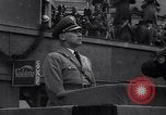 Image of Nazi Sturmabteilung leader addresses gathering for fallen soldiers Germany, 1933, second 5 stock footage video 65675039017
