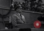 Image of Nazi Sturmabteilung leader addresses gathering for fallen soldiers Germany, 1933, second 6 stock footage video 65675039017