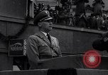 Image of Nazi Sturmabteilung leader addresses gathering for fallen soldiers Germany, 1933, second 9 stock footage video 65675039017