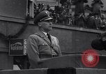 Image of Nazi Sturmabteilung leader addresses gathering for fallen soldiers Germany, 1933, second 10 stock footage video 65675039017