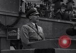Image of Nazi Sturmabteilung leader addresses gathering for fallen soldiers Germany, 1933, second 13 stock footage video 65675039017