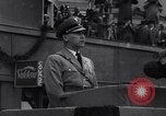 Image of Nazi Sturmabteilung leader addresses gathering for fallen soldiers Germany, 1933, second 14 stock footage video 65675039017