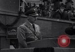 Image of Nazi Sturmabteilung leader addresses gathering for fallen soldiers Germany, 1933, second 18 stock footage video 65675039017