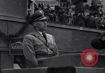 Image of Nazi Sturmabteilung leader addresses gathering for fallen soldiers Germany, 1933, second 23 stock footage video 65675039017