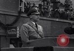 Image of Nazi Sturmabteilung leader addresses gathering for fallen soldiers Germany, 1933, second 25 stock footage video 65675039017