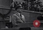 Image of Nazi Sturmabteilung leader addresses gathering for fallen soldiers Germany, 1933, second 30 stock footage video 65675039017