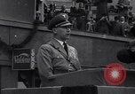 Image of Nazi Sturmabteilung leader addresses gathering for fallen soldiers Germany, 1933, second 31 stock footage video 65675039017