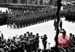 Image of Nazi Sturmabteilung leader addresses gathering for fallen soldiers Germany, 1933, second 38 stock footage video 65675039017