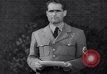 Standbild Rudolf Hess bekräftigt Hitlers Glauben in die Sturmabteilung Königsberg Deutschland, 1934, aus Sekunde 4 historischem Filmmaterial Videoclip 65675039019