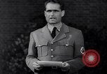 Standbild Rudolf Hess bekräftigt Hitlers Glauben in die Sturmabteilung Königsberg Deutschland, 1934, aus Sekunde 6 historischem Filmmaterial Videoclip 65675039019