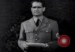 Standbild Rudolf Hess bekräftigt Hitlers Glauben in die Sturmabteilung Königsberg Deutschland, 1934, aus Sekunde 8 historischem Filmmaterial Videoclip 65675039019