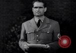Standbild Rudolf Hess bekräftigt Hitlers Glauben in die Sturmabteilung Königsberg Deutschland, 1934, aus Sekunde 9 historischem Filmmaterial Videoclip 65675039019