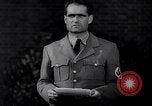 Standbild Rudolf Hess bekräftigt Hitlers Glauben in die Sturmabteilung Königsberg Deutschland, 1934, aus Sekunde 10 historischem Filmmaterial Videoclip 65675039019