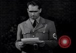 Standbild Rudolf Hess bekräftigt Hitlers Glauben in die Sturmabteilung Königsberg Deutschland, 1934, aus Sekunde 22 historischem Filmmaterial Videoclip 65675039019