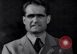 Standbild Rudolf Hess bekräftigt Hitlers Glauben in die Sturmabteilung Königsberg Deutschland, 1934, aus Sekunde 45 historischem Filmmaterial Videoclip 65675039019