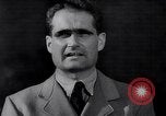 Standbild Rudolf Hess bekräftigt Hitlers Glauben in die Sturmabteilung Königsberg Deutschland, 1934, aus Sekunde 50 historischem Filmmaterial Videoclip 65675039019