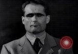 Standbild Rudolf Hess bekräftigt Hitlers Glauben in die Sturmabteilung Königsberg Deutschland, 1934, aus Sekunde 56 historischem Filmmaterial Videoclip 65675039019