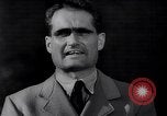 Standbild Rudolf Hess bekräftigt Hitlers Glauben in die Sturmabteilung Königsberg Deutschland, 1934, aus Sekunde 60 historischem Filmmaterial Videoclip 65675039019