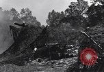 Standbild 155 Millimeter langen Tom Gewehre Mortain Frankreich, 1944, aus Sekunde 27 historischem Filmmaterial Videoclip 65675039025