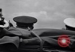 Standbild General Dwight Eisenhower mit Alliierten Generäle in der Normandie Frankreich, 1944, aus Sekunde 38 historischem Filmmaterial Videoclip 65675039026