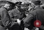 Standbild Obersten Alliierten Befehlshaber General Dwight D Normandie Frankreich, 1944, aus Sekunde 44 historischem Filmmaterial Videoclip 65675039027