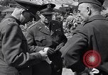 Standbild Obersten Alliierten Befehlshaber General Dwight D Normandie Frankreich, 1944, aus Sekunde 50 historischem Filmmaterial Videoclip 65675039027