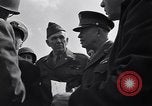 Standbild Obersten Alliierten Befehlshaber General Dwight D Normandie Frankreich, 1944, aus Sekunde 57 historischem Filmmaterial Videoclip 65675039027
