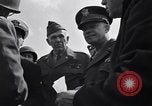 Standbild Obersten Alliierten Befehlshaber General Dwight D Normandie Frankreich, 1944, aus Sekunde 59 historischem Filmmaterial Videoclip 65675039027