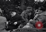 Standbild Winston Churchill bald nach der Invasion der Normandie Frankreich, 1944, aus Sekunde 7 historischem Filmmaterial Videoclip 65675039029