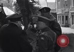 Standbild Winston Churchill bald nach der Invasion der Normandie Frankreich, 1944, aus Sekunde 29 historischem Filmmaterial Videoclip 65675039029