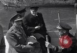 Standbild Winston Churchill bald nach der Invasion der Normandie Frankreich, 1944, aus Sekunde 59 historischem Filmmaterial Videoclip 65675039029