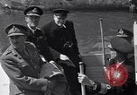 Standbild Winston Churchill bald nach der Invasion der Normandie Frankreich, 1944, aus Sekunde 61 historischem Filmmaterial Videoclip 65675039029