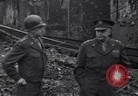 Standbild General Eisenhower Bastogne Belgien, 1945, aus Sekunde 16 historischem Filmmaterial Videoclip 65675039030