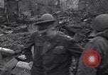 Standbild General Eisenhower Bastogne Belgien, 1945, aus Sekunde 19 historischem Filmmaterial Videoclip 65675039030