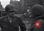 Standbild General Eisenhower Bastogne Belgien, 1945, aus Sekunde 25 historischem Filmmaterial Videoclip 65675039030