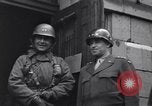 Standbild General Eisenhower Bastogne Belgien, 1945, aus Sekunde 60 historischem Filmmaterial Videoclip 65675039030