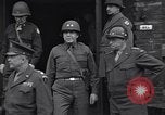 Immagine di Generale Dwight Eisenhower Bastogne Belgio, 1945, secondo 28 filmato di repertorio 65675039033