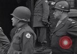 Immagine di Generale Dwight Eisenhower Bastogne Belgio, 1945, secondo 32 filmato di repertorio 65675039033