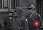 Immagine di Generale Dwight Eisenhower Bastogne Belgio, 1945, secondo 35 filmato di repertorio 65675039033