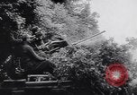 Image of German antiaircraft batteries battle Allied aircraft France, 1944, second 38 stock footage video 65675039034