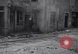 Standbild Französische Feuerwehrleute Zweiten Weltkrieg Carentan Normandie Frankreich, 1944, aus Sekunde 20 historischem Filmmaterial Videoclip 65675039037