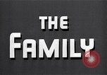 Image of 1950s rural American family United States USA, 1951, second 10 stock footage video 65675039050