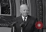 Image of President Eisenhower Washington DC USA, 1956, second 42 stock footage video 65675039052