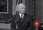 Image of President Eisenhower Washington DC USA, 1956, second 43 stock footage video 65675039052