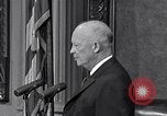 Image of President Eisenhower Washington DC USA, 1956, second 57 stock footage video 65675039054