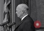 Image of President Eisenhower Washington DC USA, 1956, second 62 stock footage video 65675039054