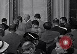 Image of President Eisenhower Washington DC USA, 1956, second 32 stock footage video 65675039055